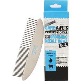 Jgd-Peigne Pour Chien, Peigne En Acier Pour Animaux De Compagnie, Peigne De Toilettage Pour Animaux De Compagnie Pour Éliminer Les N?uds Et Les Enchevêtrements, Adapté Aux Chiens À Poils Moyens Et Lo
