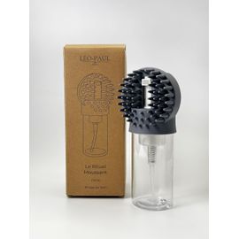Jgd-Leo-Paul Le Rituel Moussant Brosse De Bain Pour Chien Avec Réservoir Intégré Effet Moussant Intensif Nettoyage Doux Pour Poils Courts/Longs Accessoire De Toilettage En Silicone (Onyx)