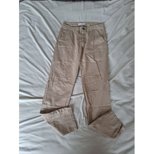 Pantalon Garçon Beige, Taille13/14 Ans, Marque Zara