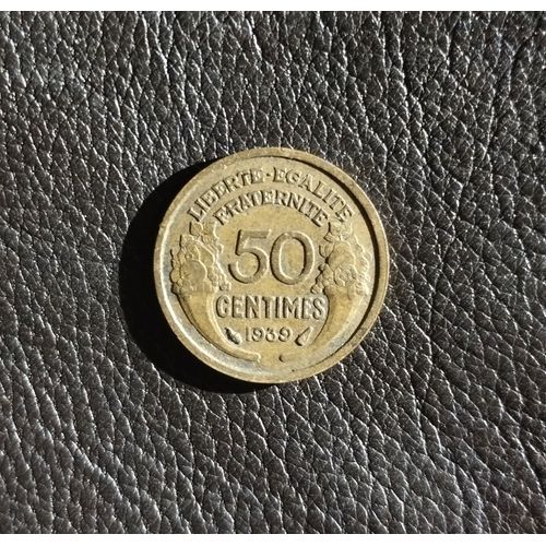 50 Centimes 1939 Morlon France