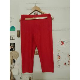 Pantacourt Legging Rouge 38 M.