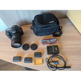 Canon EOS 7D Mark II + Objectif 24-105mm f/4L IS USM - Kit Complet 4 Batteries