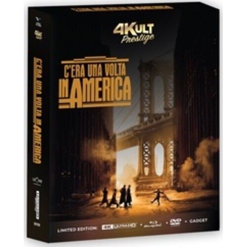 Once Upon A Time In America (Prestige Edition) - Numbered Edition - (2 4k+Br+2dvd) [Ultra Hd] With Blu-Ray, With Dvd, Numbered, Italy - Import
