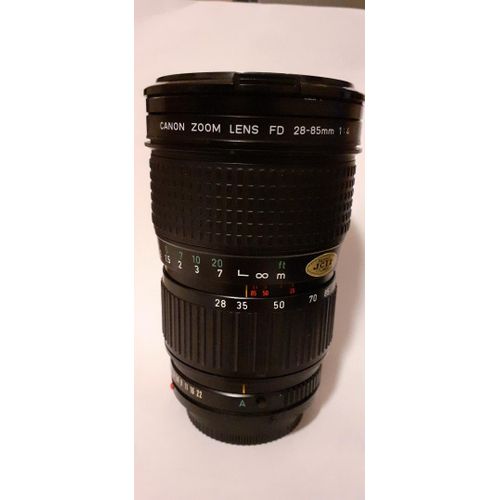 Objectif CANON FD focale 28-85mm + filtre Cokin S KYLIGHT 1A