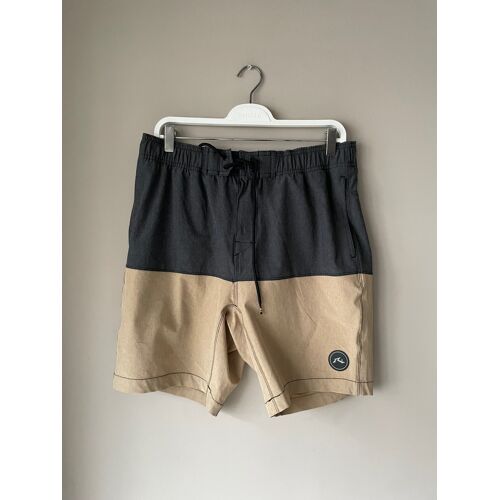 Maillot De Bain De Couleur Beige Et Gris De Marque Rusty, .