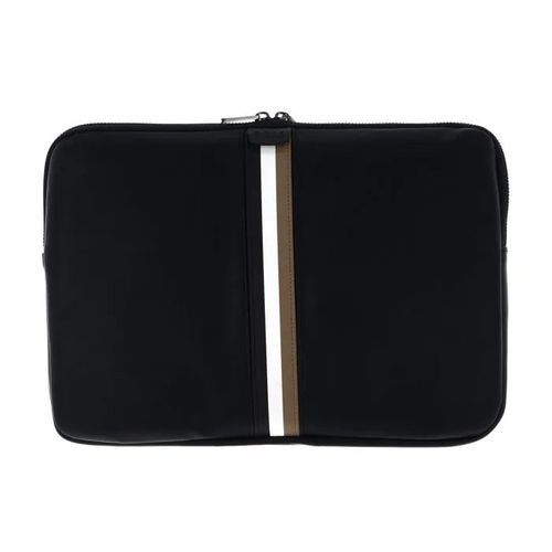 HUGO BOSS Housse pour ordinateur portable noir pour femme et homme - Iconic Laptop Sleeve 325351