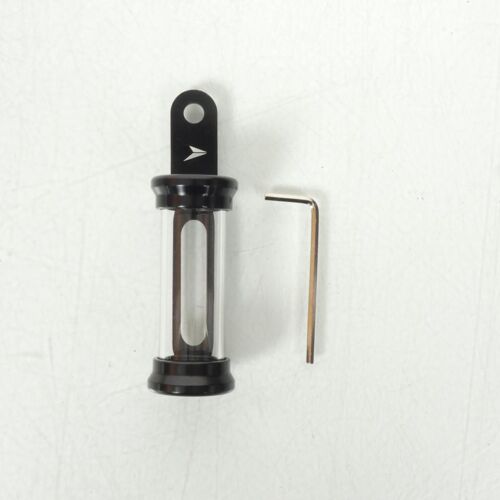 Support Porte Vignette Tube Aluminium Noir Chaft Pour Deux Roues Moto In849 Neuf