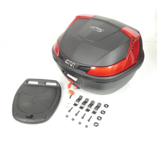 Top Case Givi B37n 37l Monolock Pour Deux Roues Moto Scooter Neuf