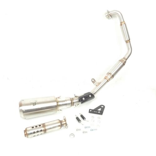 Ligne D'échappement Complète Mk2 Inox Ixrace Pour Moto Zontes 125 G1 X Az3292s