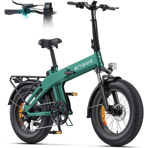 Engwe Ep-2 3.0 Boost - Vélo Électrique Pliable 20" - 48v 13.5ah - 120km - Capteur De Couple - Freins Hydrauliques - Verte