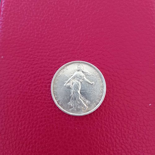 Pièce 5 Francs En Argent De 1964, Semeuse