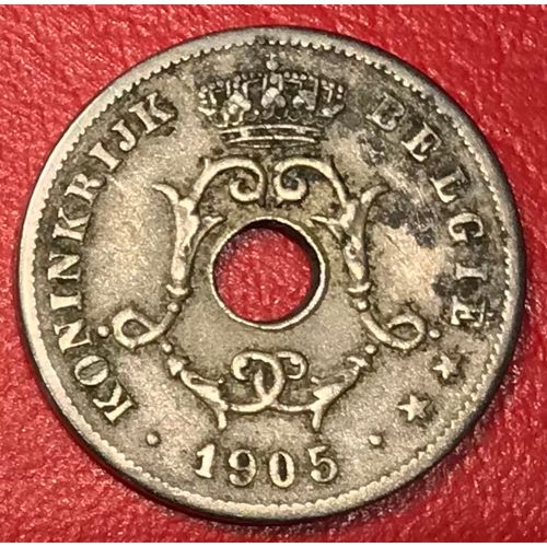 10 Centimes - Léopold I I  - Type Michaux - 1905 - Belgique (Néerlandais)