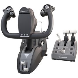 Thrustmaster TCA Yoke Pack Boeing Edition Noir, Gris USB Fightstick PC, Xbox, Xbox One, Xbox One S, Xbox One X, Xbox Series S, Xbox Series X