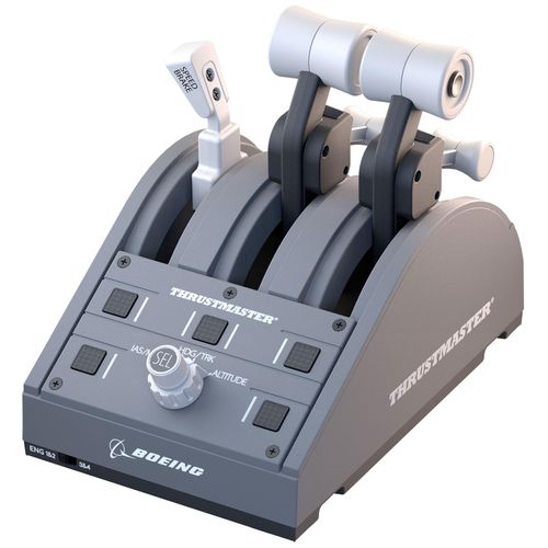 Thrustmaster TCA Quadrant Boeing Edition Gris USB Joystick PC, Xbox, Xbox One X, Xbox Series S