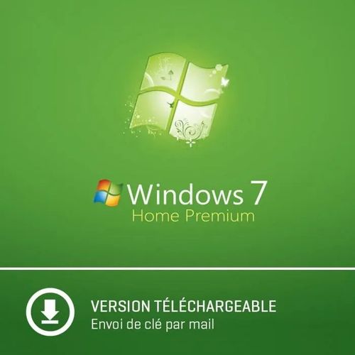 Windows 7 Familiale Premium - Version Téléchargeable
