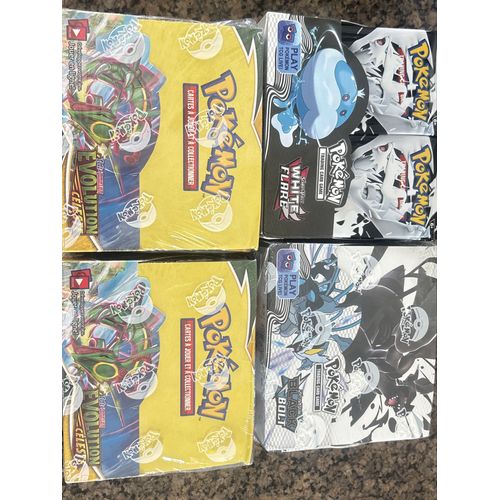 4 Boites De Cartes Pokemon 