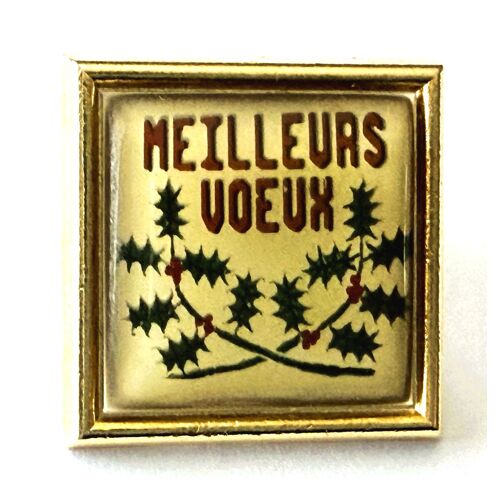 Pins Meilleurs Voeux / Edité À 500 Pièces J. Berthomier