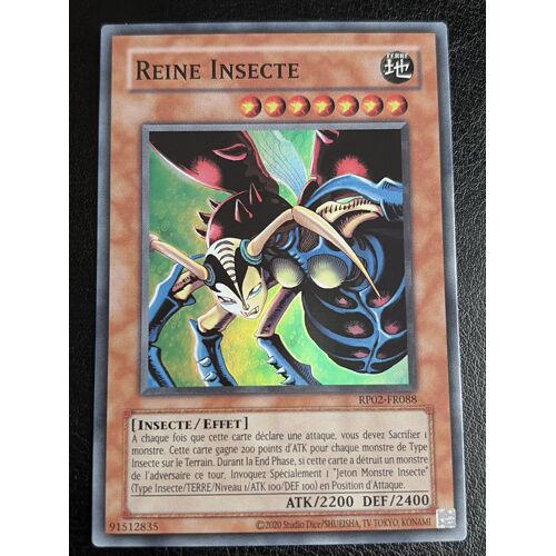 Reine Insecte - Rp02-Fr088 - Yu-Gi-Oh ! Super Rare
