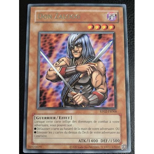 Don Zaloog - Rp02-Fr068 - Yu-Gi-Oh ! Rare
