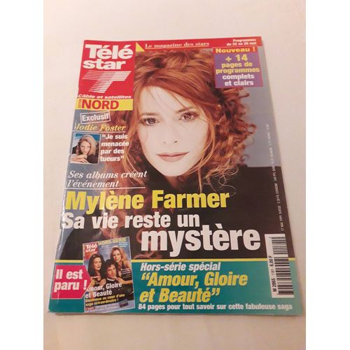 Magazine Télé-Star Mylène Farmer