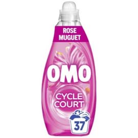 Lessive Liquide Mélodie Florale Muguet Rose OMO 37 lavages