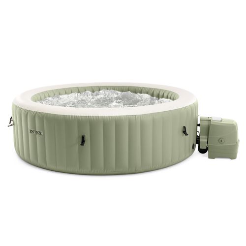 Spa gonflable PureSpa Olive rond Bulles 4 places - Intex