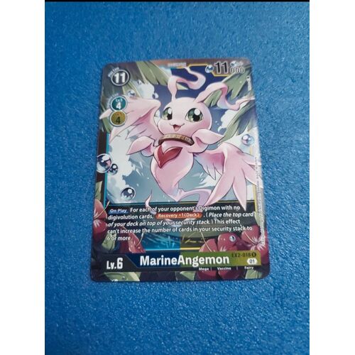 Marineangemon Ex2 018 Carte Card Digimon Game