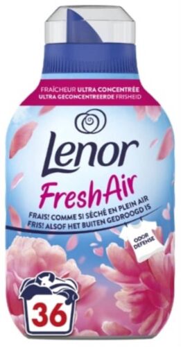 Assouplissant fraicheur ultra concentré Lenor Fresh Air x36 0,504L Jardin fleur