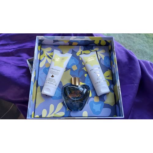 Lolita Lempicka Coffret Mon Premier Parfum Edp Eau De Parfum 100 Ml + Lait Parfumé 75 Ml + Gel Douche Parfumé 75 Ml 