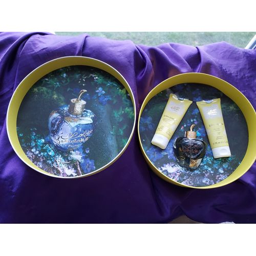 Lolita Lempicka Le Parfum Femme Coffret Edp Eau De Parfum 100 Ml + Lait Corps Parfumé 75 Ml + Gel Douche Parfumé 75 Ml 