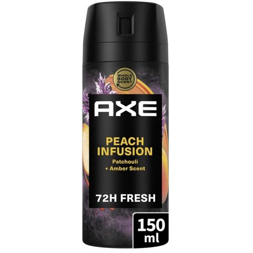 Déodorant Pour Homme Peach Infusion 72h Parfum Prestige Axe 150ml 