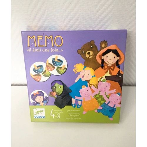 Memo Il Était Une Fois Djeco