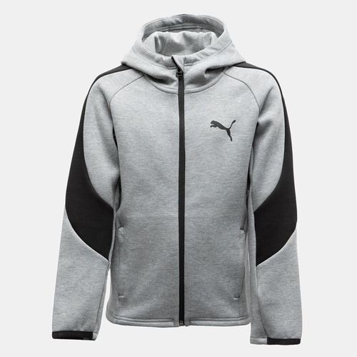 Veste A Capuche Black Evostripe Enfant Puma