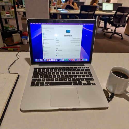 MacBook Pro Retina 13 pouces - macOS Sequoia - 256gb SSD - 8GB RAM