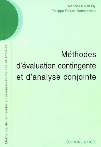 Méthodes D'évaluation Contingente Et D'analyse Conjointe