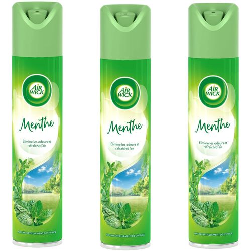 Désodorisant Air Wick - Aérosol 300 ml - Menthe ( x3)