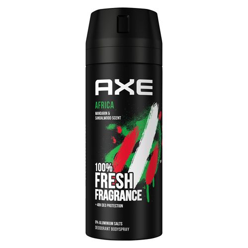 Axe Deodorant - Africa - Géranium Et Vanille - 48h Non Stop Frais - 150ml (X 1) 