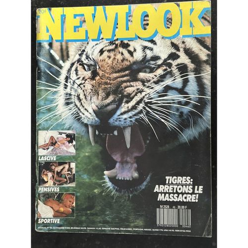 Newlook 046 Juin 1987 Tigre Pin-Up Strip Integral Par Siwer Ohlsson John Kelly Thierry Hery