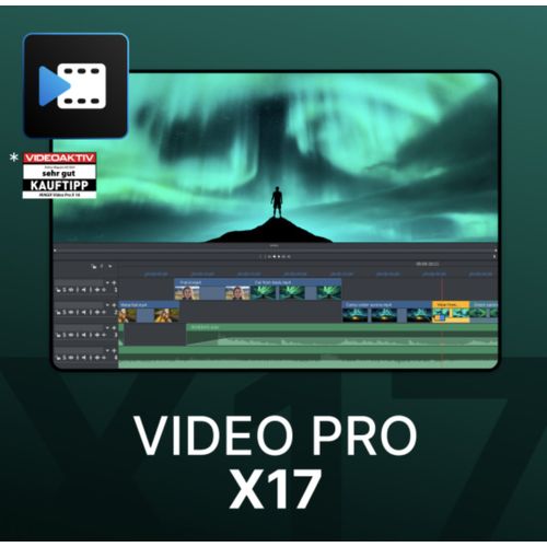 Magix Video Pro X 17 Edition 2026 - Licence Perpétuelle / Achat Unique - Version Complète En Français - Pc/Windows