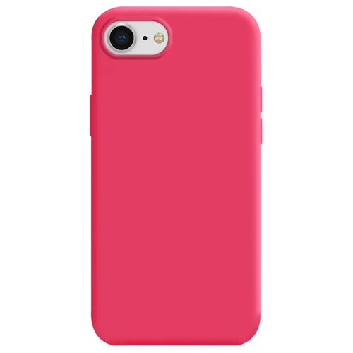 Coque Antichoc Premium pour iPhone 7 / 8 / SE 2020 Collection Color Skin en TPU Moxie Rose