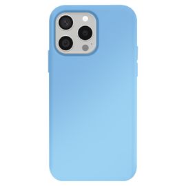 Coque Antichoc Premium pour iPhone 15 Pro Max Collection Color Skin en TPU Moxie Bleu ciel