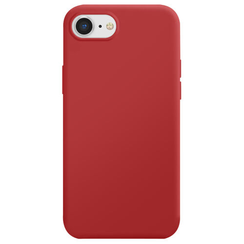 Coque Antichoc Premium pour iPhone 7 / 8 / SE 2020 Collection Color Skin en TPU Moxie Rouge