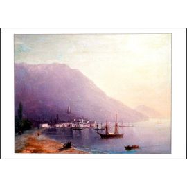 Aïvazovski Ivan Lot 4 Cartes Postales Tableaux Peinture