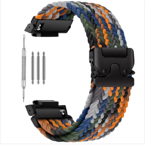 Bracelet De Montre En Nylon Aéré Compatible Avec Casio G-Shock Ga-110/Ga120/700 Avec Boucle En Paracorde Multicolore