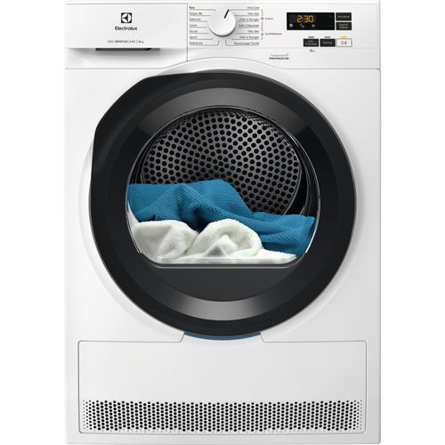 Electrolux Sèche-linge Pompe à chaleur GentleCare 600 8 kg YW6HI841DC Blanc