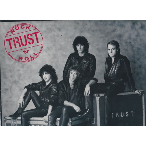 Lp 33 Trust Rock'N'Roll - Chacun Sa Haine - Mongolo'S Band Epic 26194 - 1984