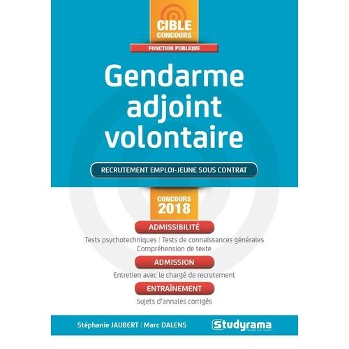 Gendarme Adjoint Volontaire - Recrutement Emploi-Jeune Sous Contrat