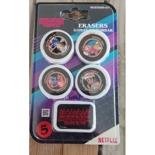 Lot De Gommes Stranger Things