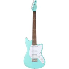 Mooer Mlt10 Guitar Candy Blue Guitare Électrique Avec Sac De Transport