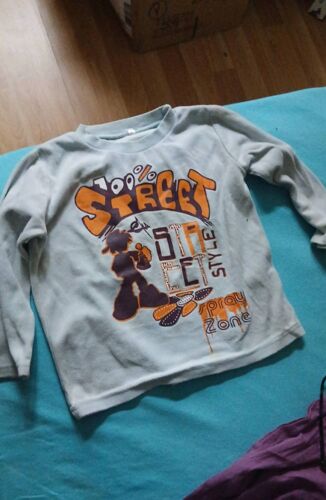 Sweat Garcon Gris Serait Zone 3 Ans